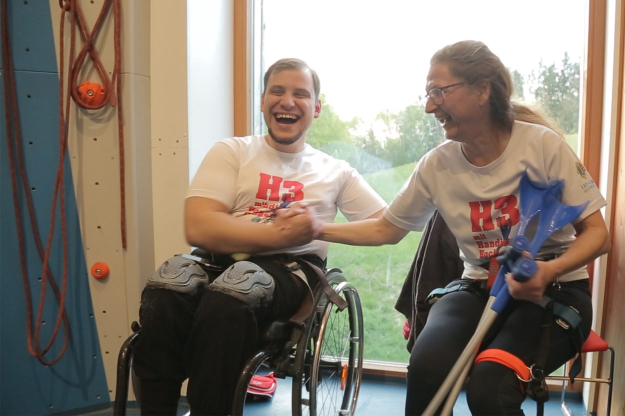 Die H3 Klettergruppe in Weyarn